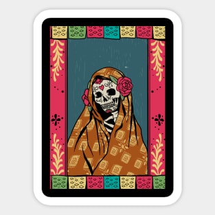 Day Of The Dead - The Virgin Sticker